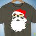 Santa’s Gay Bear Pride Flag Shades Premium Unisex T-Shirt - Army
